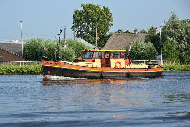 The Lauwersmeer on the Zijl