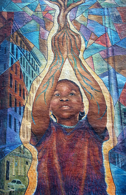 Mural in Philadelphia, August 2009