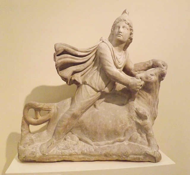 Mithras Slaying the Bull in the Princeton University Art Museum, September 2012
