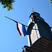 Dutch Flag at half mast