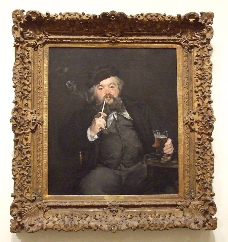Le Bon Bock by Manet in the Philadelphia Museum of Art, August 2009