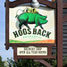 Hog's Back Brewery sign