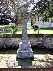 Memorial to two world wars - Tongham village