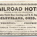 Railroad Hotel, Opposite Steam Boat Landing, Cleveland, Ohio