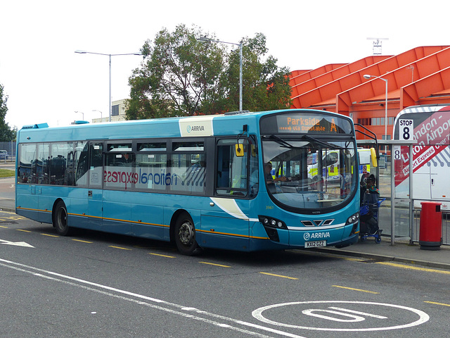 Arriva 3961 at Luton Airport - 12 July 2014