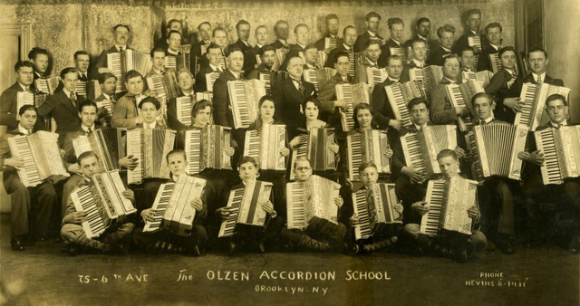 The Olzen Accordion School, Brooklyn, N.Y.