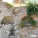 Detail of the Brick Niches on the Temple of Divine Romulus in the Forum Romanum, July 2012