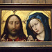 Christ and the Virgin by Robert Campin in the Philadelphia Museum of Art, January 2012