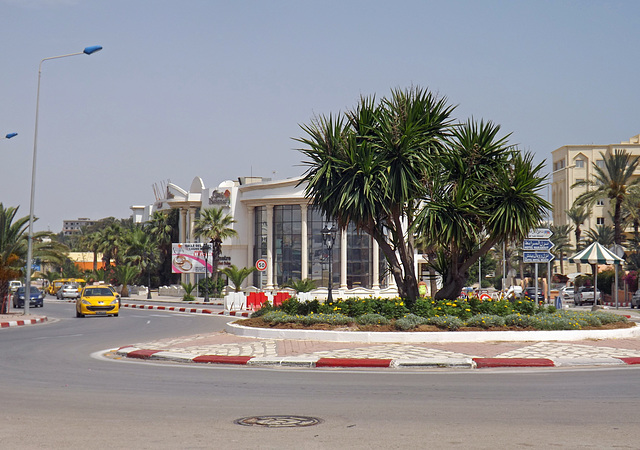 Intersection in Sousse, June 2014