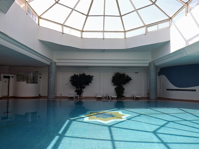 The Indoor Pool at the Hotel Marabout in Sousse, June 2014