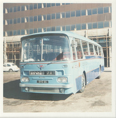 240/01 Premier Travel Services BVO 3C in Rochdale - August 1974