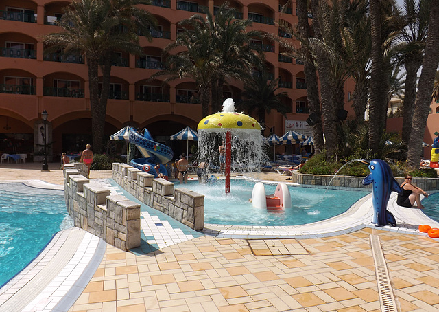 The Kiddie Pool at the Hotel Marabout in Sousse, June 2014
