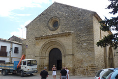 Baeza, iglesia de estilo románico.