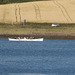 6 man rowing boat - practicing for the Water Festival