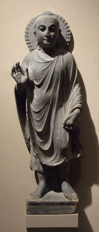 Standing Buddha in the Philadelphia Museum of Art, January 2012