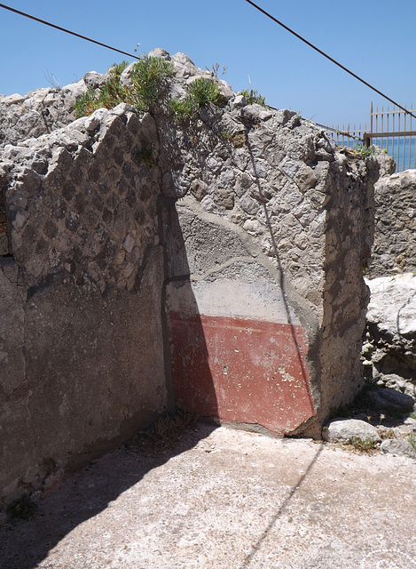 Room with the White Mosaic Floor in the Villa of Tiberius in Sperlonga, July 2012