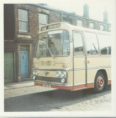 Yelloway CDK 171L in Rochdale - Sep 1973