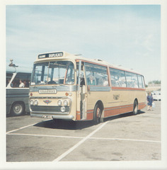 Yelloway FDK 415D in Rhyl - July 1974