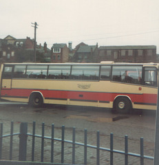 Yelloway FWH-Y in Rochdale - Nov 1983