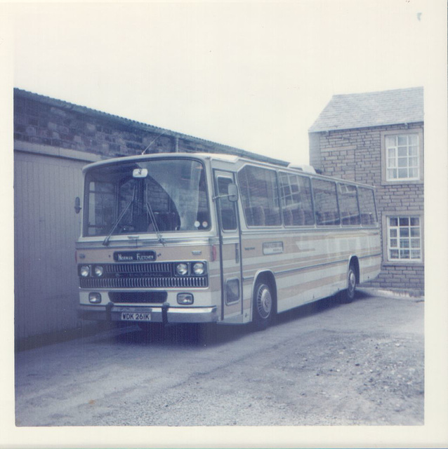 Norman Fletcher WDK 261K in Rochdale - June 1975