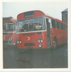 PMT 1038 (AEH 138C) at Yelloway, Rochdale - Sept 1973