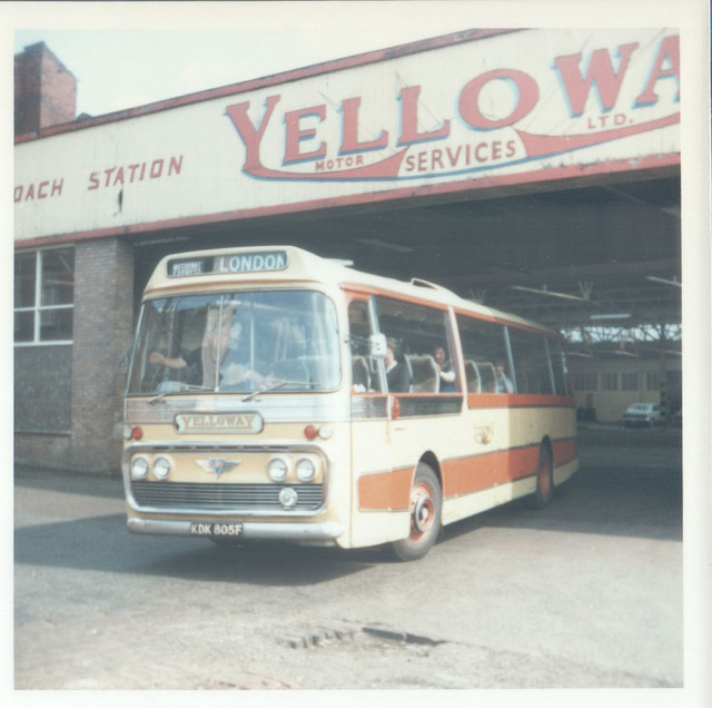 Yelloway KDK 805F Jul 1972