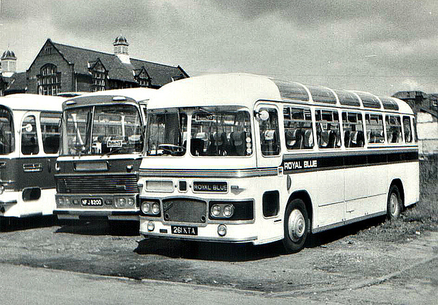 Royal Blue (WNOC) 1392 (261 KTA) in Rochdale - Jul 1972