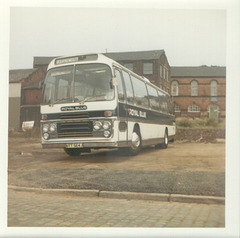Royal Blue (WNOC) 2395  (UTT 564J) at Rochdale - Aug 1972