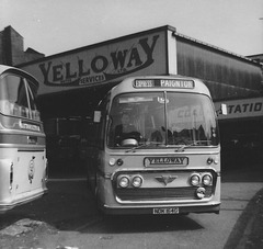 Yelloway NDK 164G in Rochdale - Summer 1969