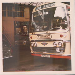 Yelloway NDK 165G and Premier Travel LJE 991G 5 Mar 1973