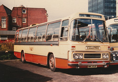 Yelloway NNC 850P in Rochdale - Aug 1981