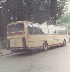 Yelloway SND 711X in Cambridge - Jul 1982
