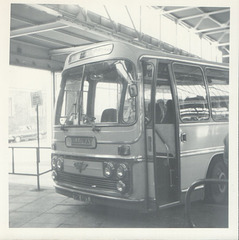 Yelloway TDK 687J in Bristol - 31 Oct 1971