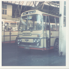 Yelloway WDK 649K in Rochdale - Nov 1973