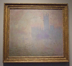 Houses of Parliament, Seagulls by Monet in the Princeton University Museum of Art, July 2011