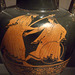 Detail of a Neck Amphora by the Pan Painter in the Boston Museum of Fine Arts, June 2010