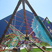 Yarnbombing in Long Beach, MatterApp:Pyramidial