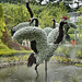 The Girl Who Loved Red-crowned Cranes #2 – Mosaïcultures Internationales de Montréal, Botanical Garden, Montréal, Québec