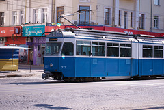die Straßenbahn Mirage Be 4/6 in Winnyzja