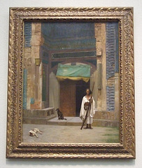 The Portal of the Green Mosque by Gerome in the Philadelphia Museum of Art, January 2012