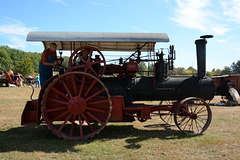 Steam-powered tractor from 1916
