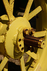 John Deere wheel detail