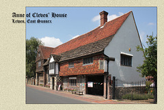 Anne of Cleves' House - Lewes - 23.7.2014