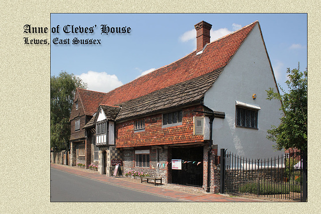 Anne of Cleves' House - Lewes - 23.7.2014
