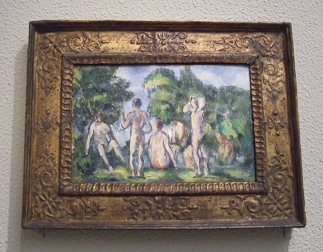 Group of Bathers by Cezanne in the Philadelphia Museum of Art, January 2012