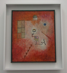Prestidigitator by Klee in the Philadelphia Museum of Art, January 2012