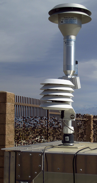 SCAQMD Monitoring Station In Desert Hot Springs (2342)