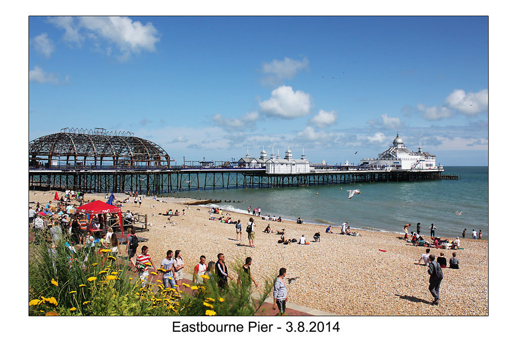 Eastbourne Pier - 3.8.2014 - after the fire