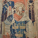 Detail of King Arthur from the Nine Heroes Tapestry in the Cloisters, October 2010