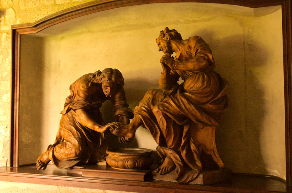 Wood Carving at Heiligenkreuz Abbey